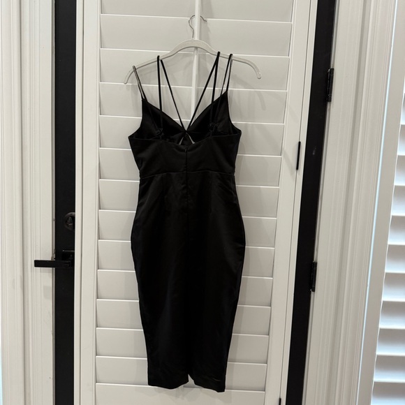 None Dresses & Skirts - Black Backless Strappy‎ Dress